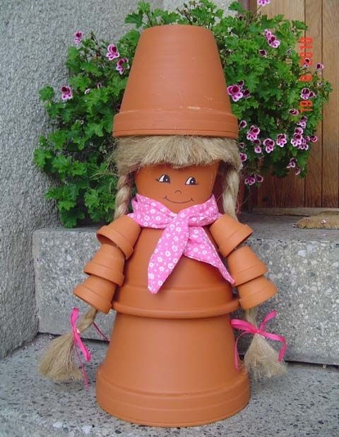 DIY-garden-decorations-clay-pots-diffrent-sizes-doll.jpg