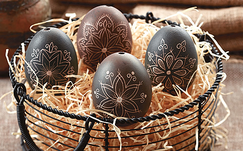 Húsvéti hímes tojások - hagyományos festési technikák
